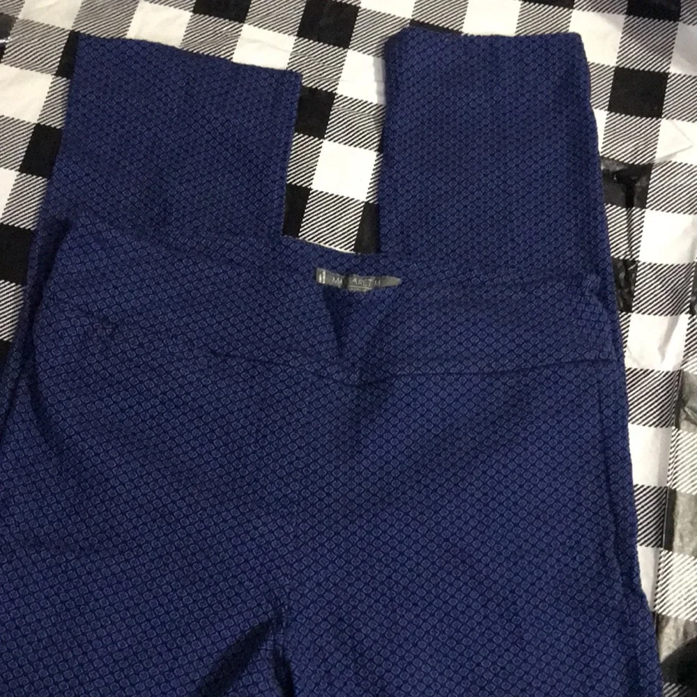 Margaret M Boutique Size M Blue Pants - Picture 2 of 8